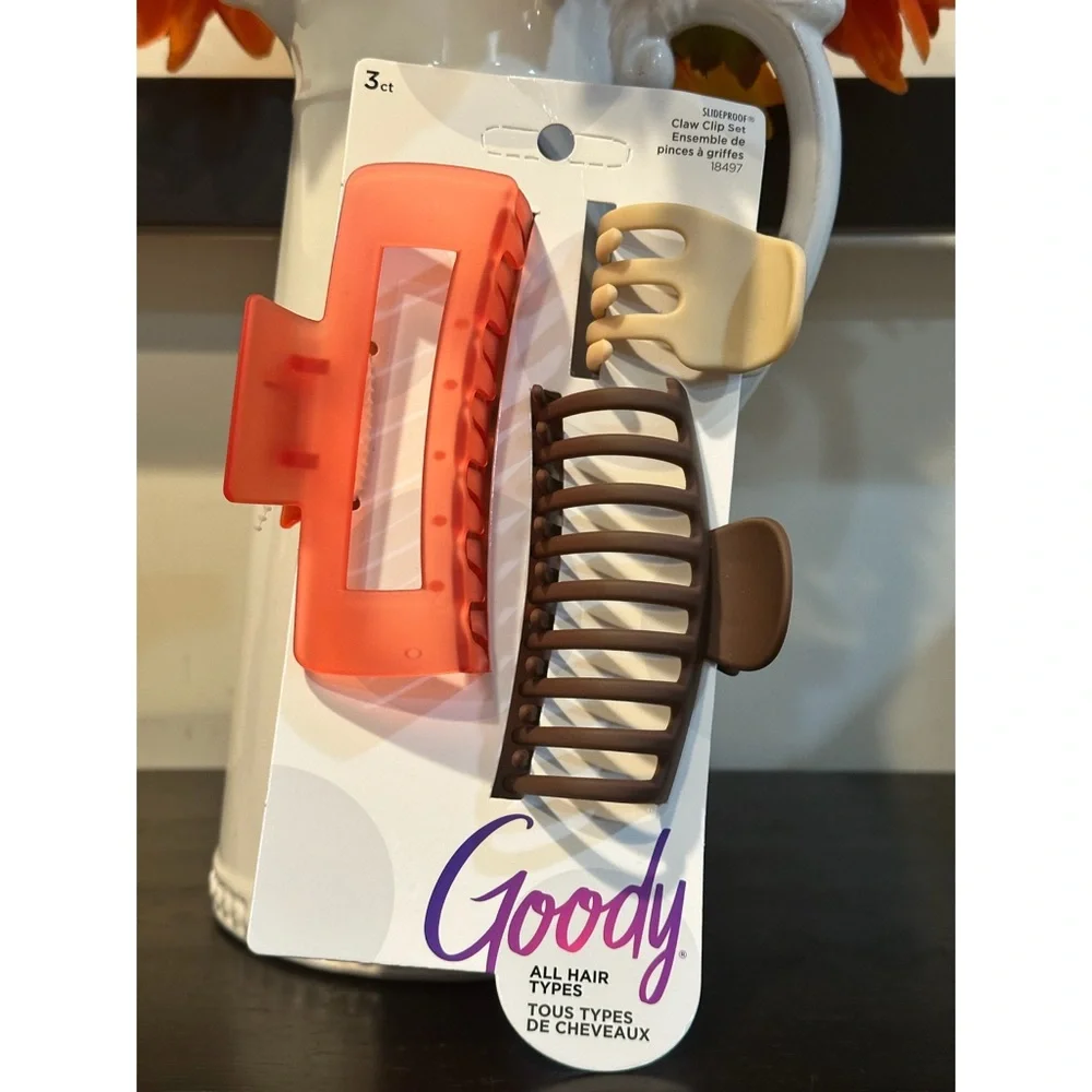 Goody Hair Claw Clip Set